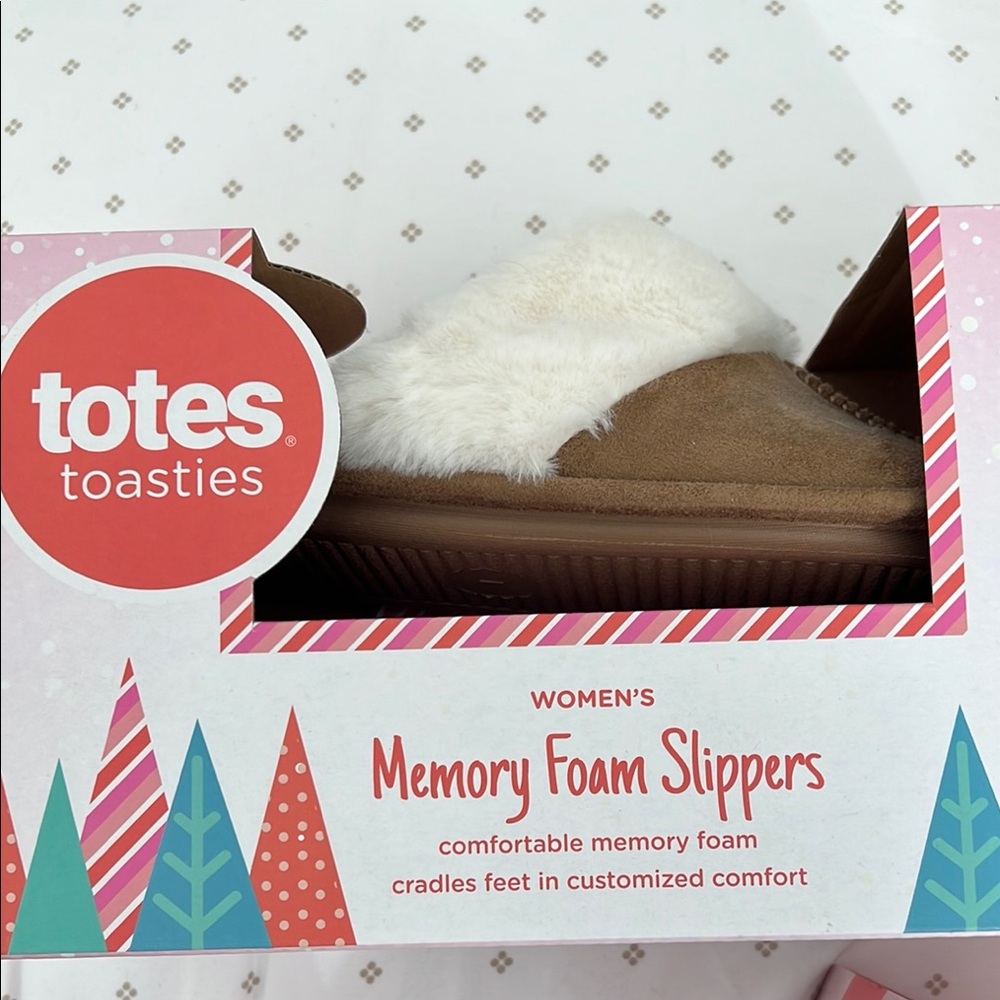 Totes Toasties Women's Memory Foam Slippers